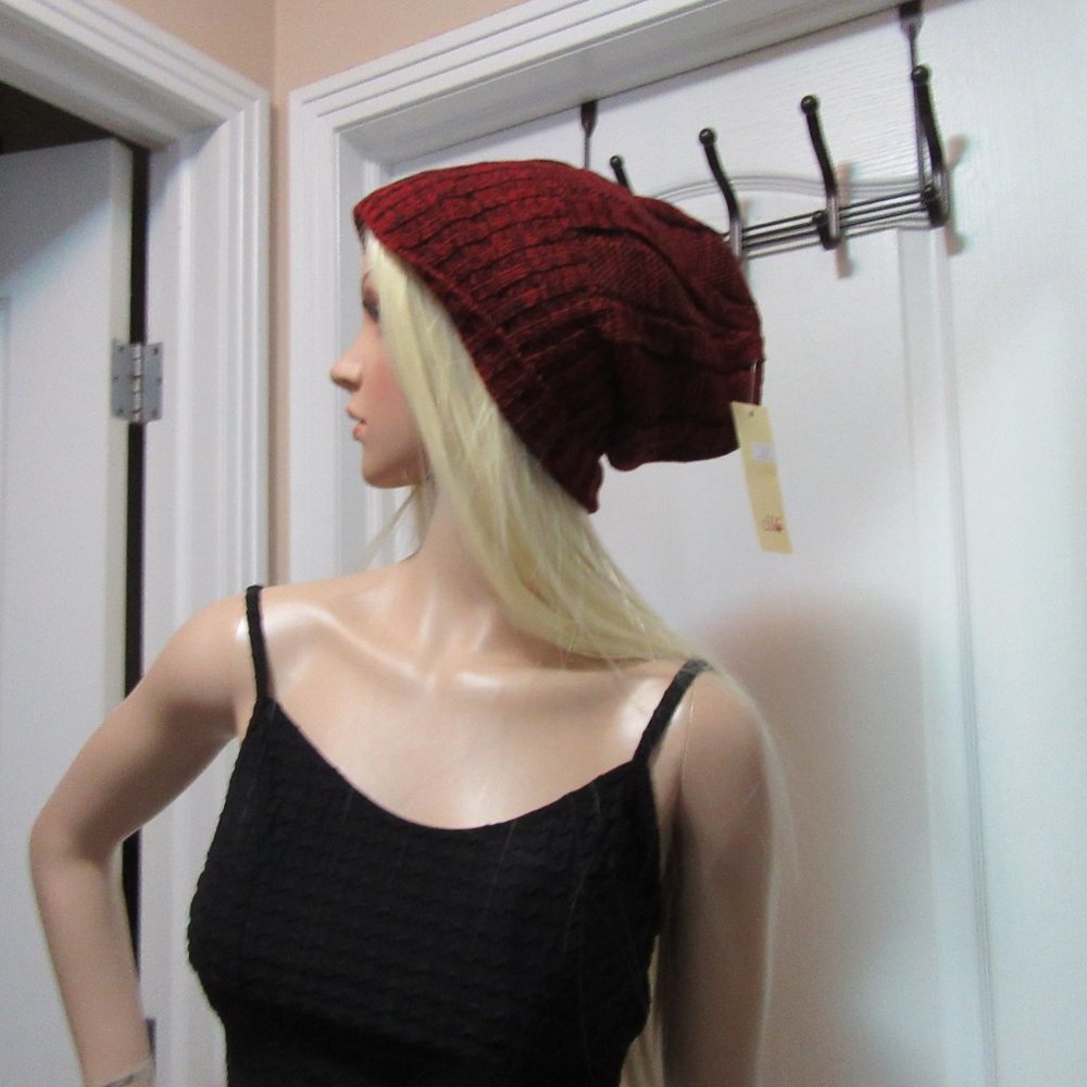 Red/ Blk Multi mix Touque